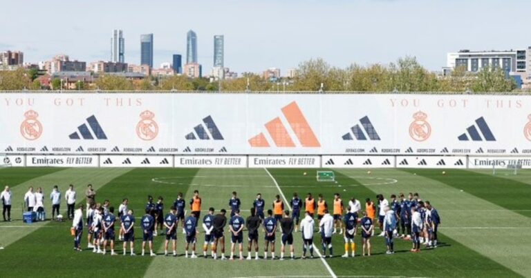 El sentido homenaje del Real Madrid al Papa Francisco
