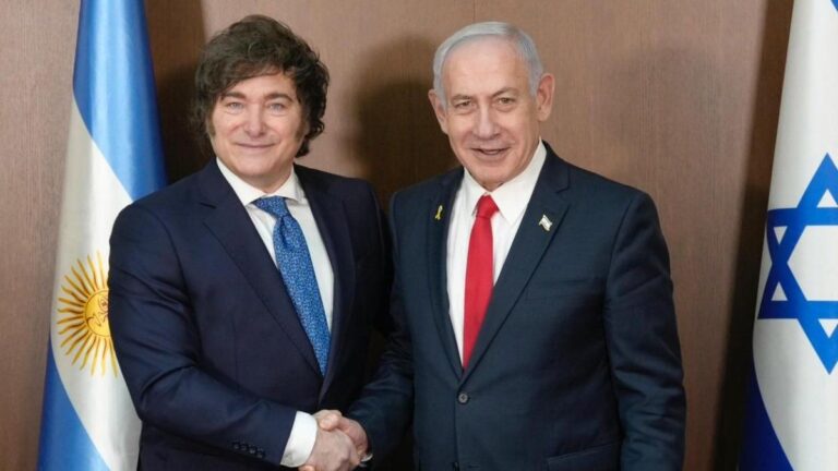 Javier Milei y Benjamín Netanyahu firmaron un memorando de Entendimiento en Israel