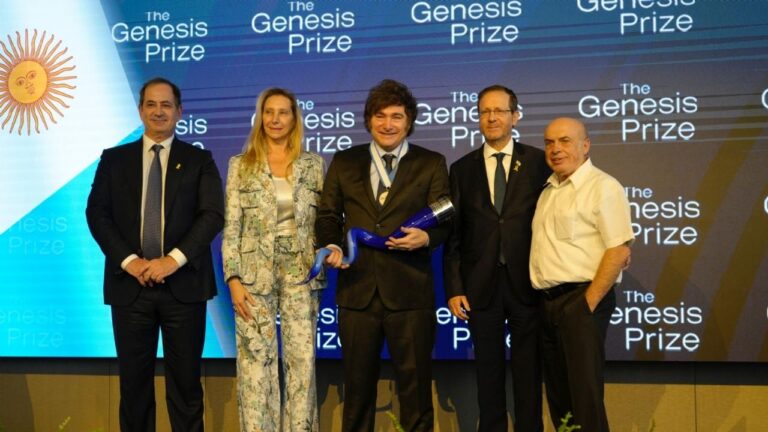 Por qué Javier Milei recibió el premio Nobel Judío
