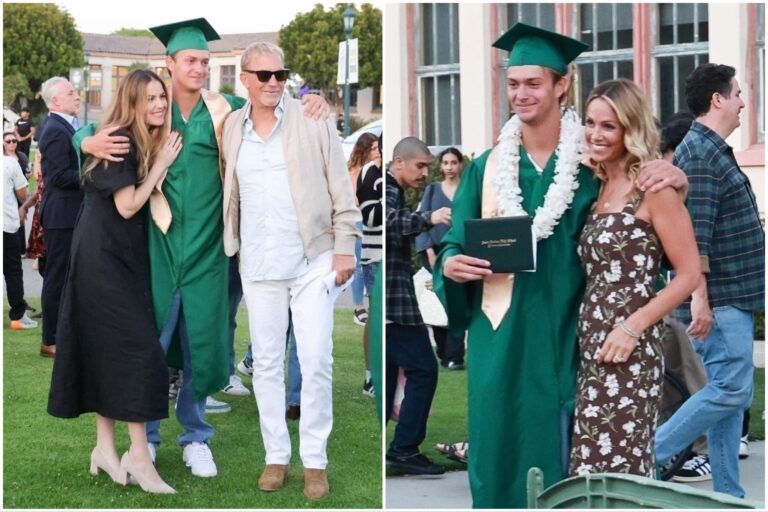 La incómoda reunión familiar de Kevin Costner y su ex, Christine Baumgartner