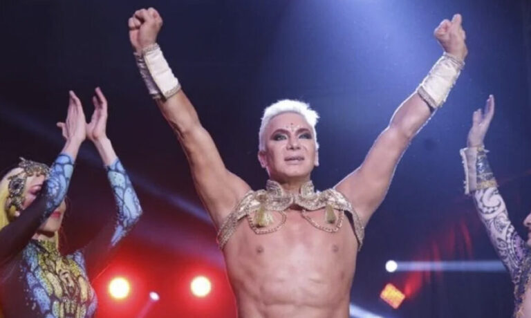 El video del dramático accidente de Flavio Mendoza en pleno show: Se golpeó la cabeza con