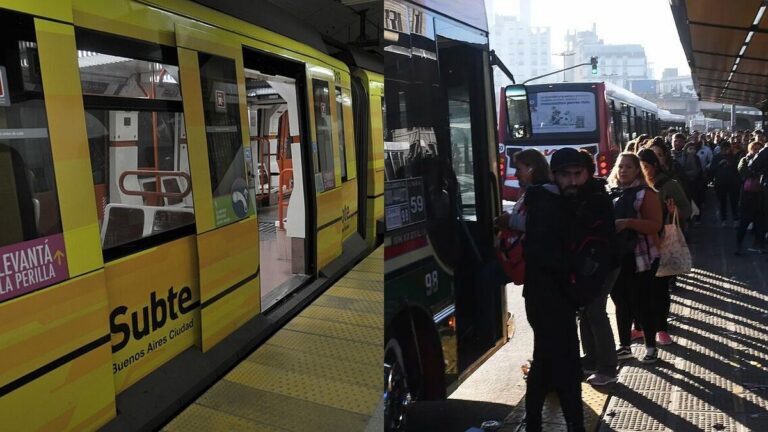 Subte y colectivos del AMBA tendrán un nuevo aumento del 3,6% en agosto
