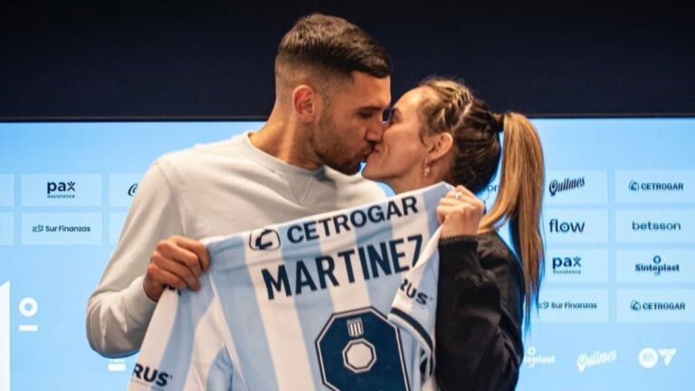 El mensaje íntimo de Maravilla Martínez a su esposa tras renovar su contrato con Racing