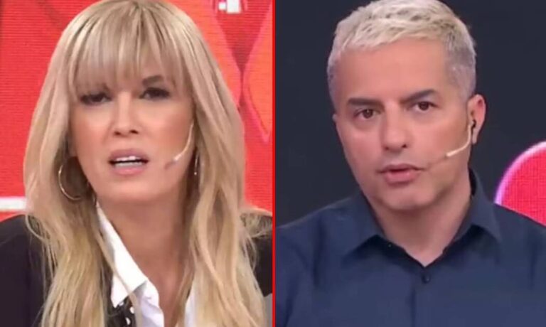 Viviana Canosa defenestró a Ángel de Brito por llamarla cartonera con Jorge Rial: Sos un pelotu