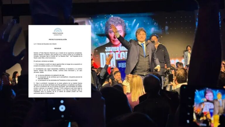 Milei bajo la lupa por su participación en La Derecha Fest