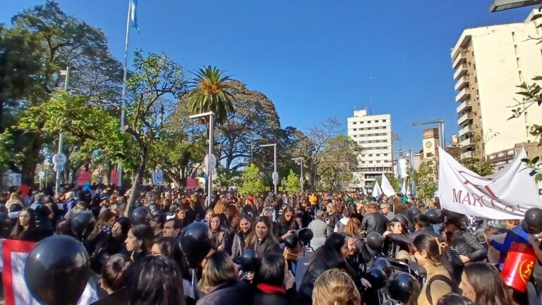 Masiva movilización en Tucumán contra el veto a la Emergencia en Discapacidad
