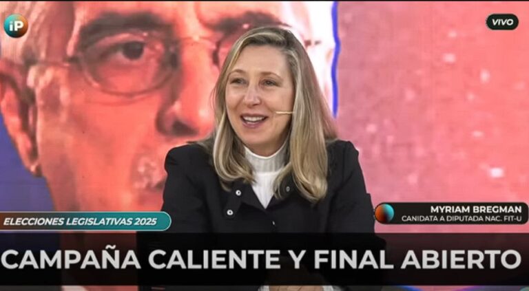 Myriam Bregman: En el Congreso y en la calle, somos la oposición que no se dobla ni se vende