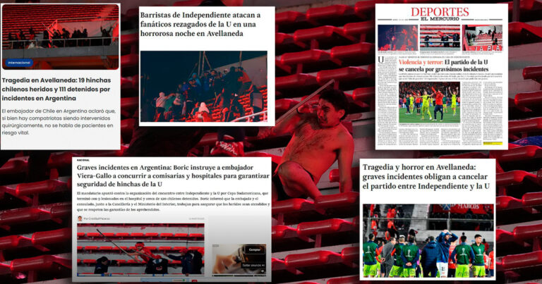 «Masacre, tragedia, barbarie y terror»: los contundentes titulares de los medios chilenos por los incidentes en Avellaneda y el pedido del presidente Boric
