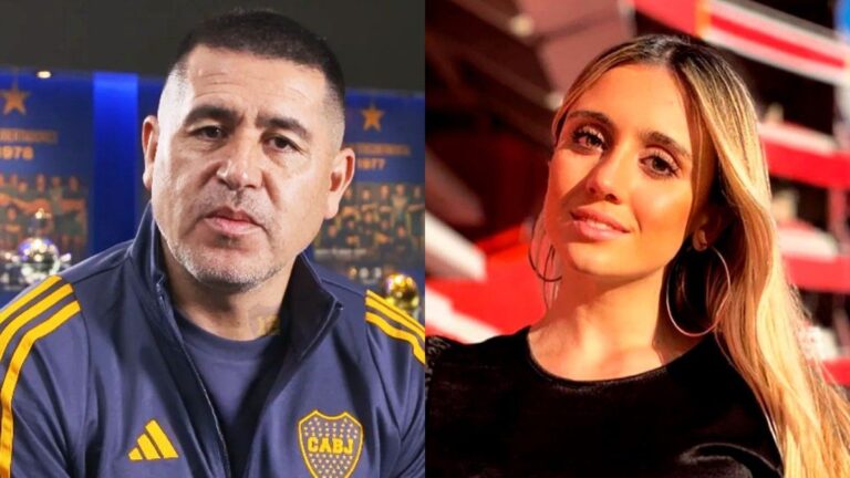 Un mensaje de Riquelme a Morena Beltrán, el detrás del presente de Lucas Blondel en Boca?
