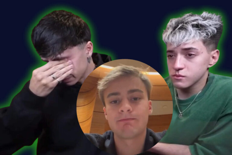 La salida de Moski del stream dejó a Mernuel y a Bauletti al borde del llanto