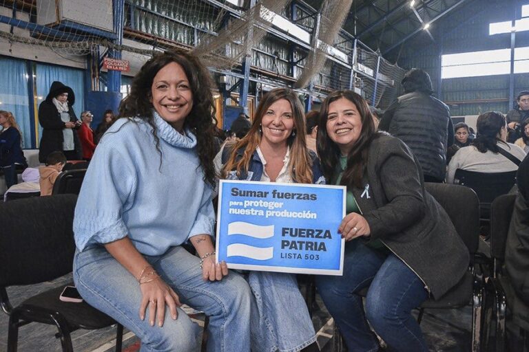 Las mujeres tenemos el coraje para frenar a Milei