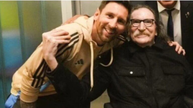 Charly García y su histórico encuentro con Lionel Messi: «Que Dios te bendiga»
