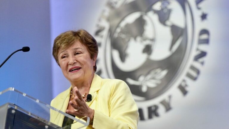 Kristalina Georgieva celebró el salvataje de EEUU y reiteró el apoyo del FMI: «Excelentes noticias»