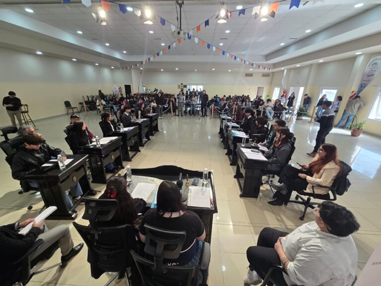 Se realizó la sesión del programa Concejales Estudiantiles